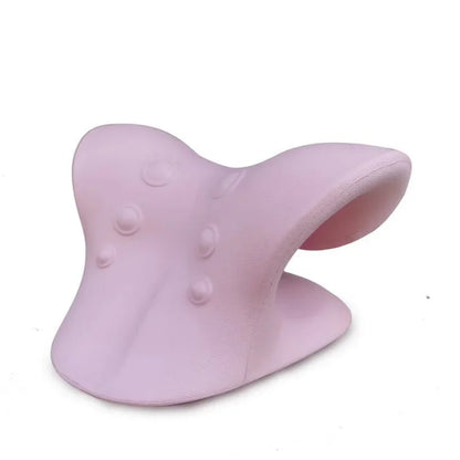 Relajador cervical color rosa
